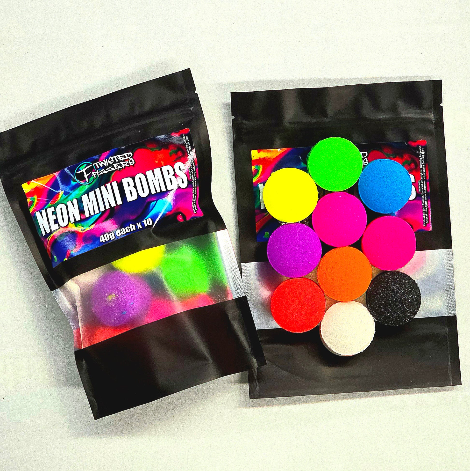 NEON Mini Bath Bombs